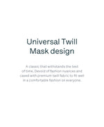 5 Universal Twill Masks mask Caraa