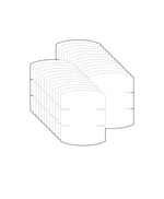 25 Pleated Mask Filters mask Caraa