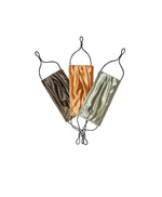 3 Universal Velvet Masks mask Caraa Adult in Terra Colors