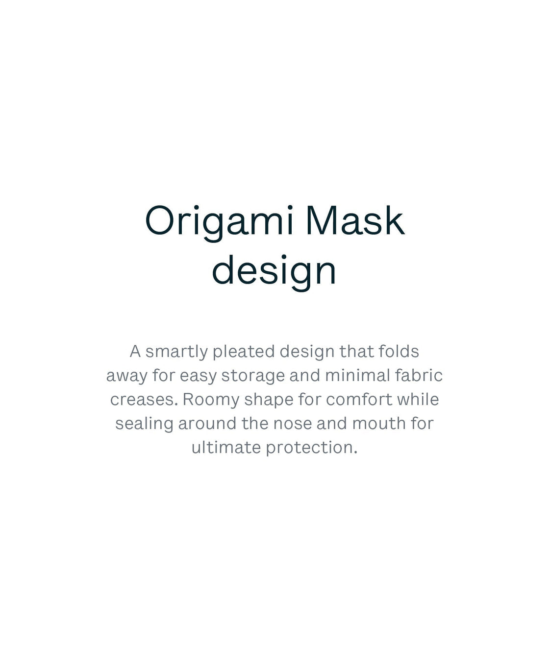 3 Origami Masks mask Caraa