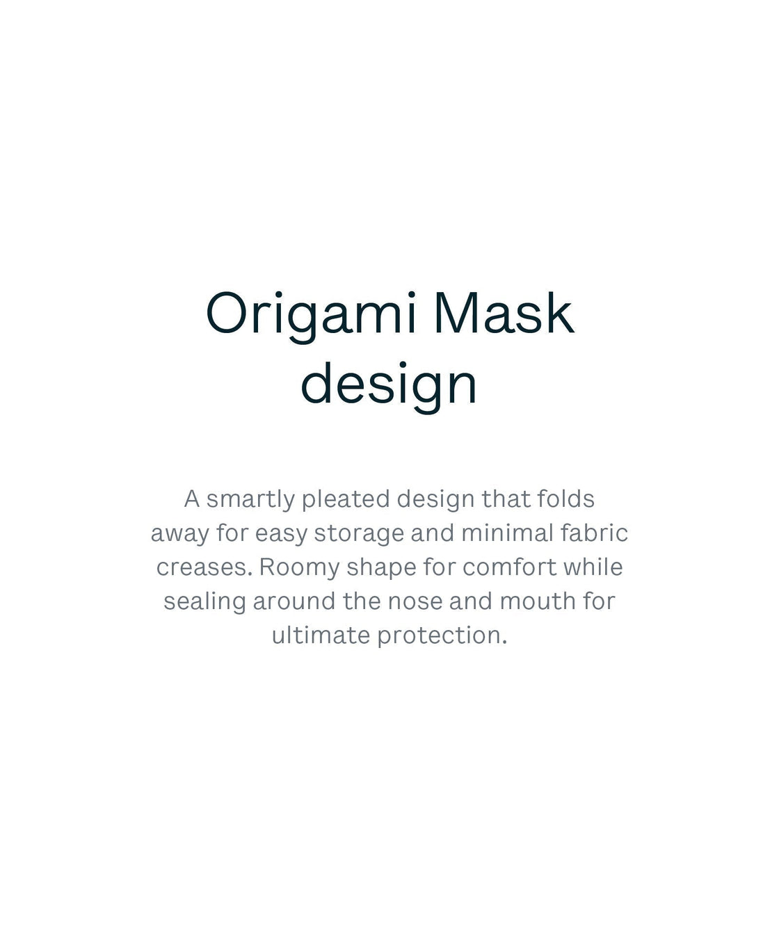 3 Origami Masks