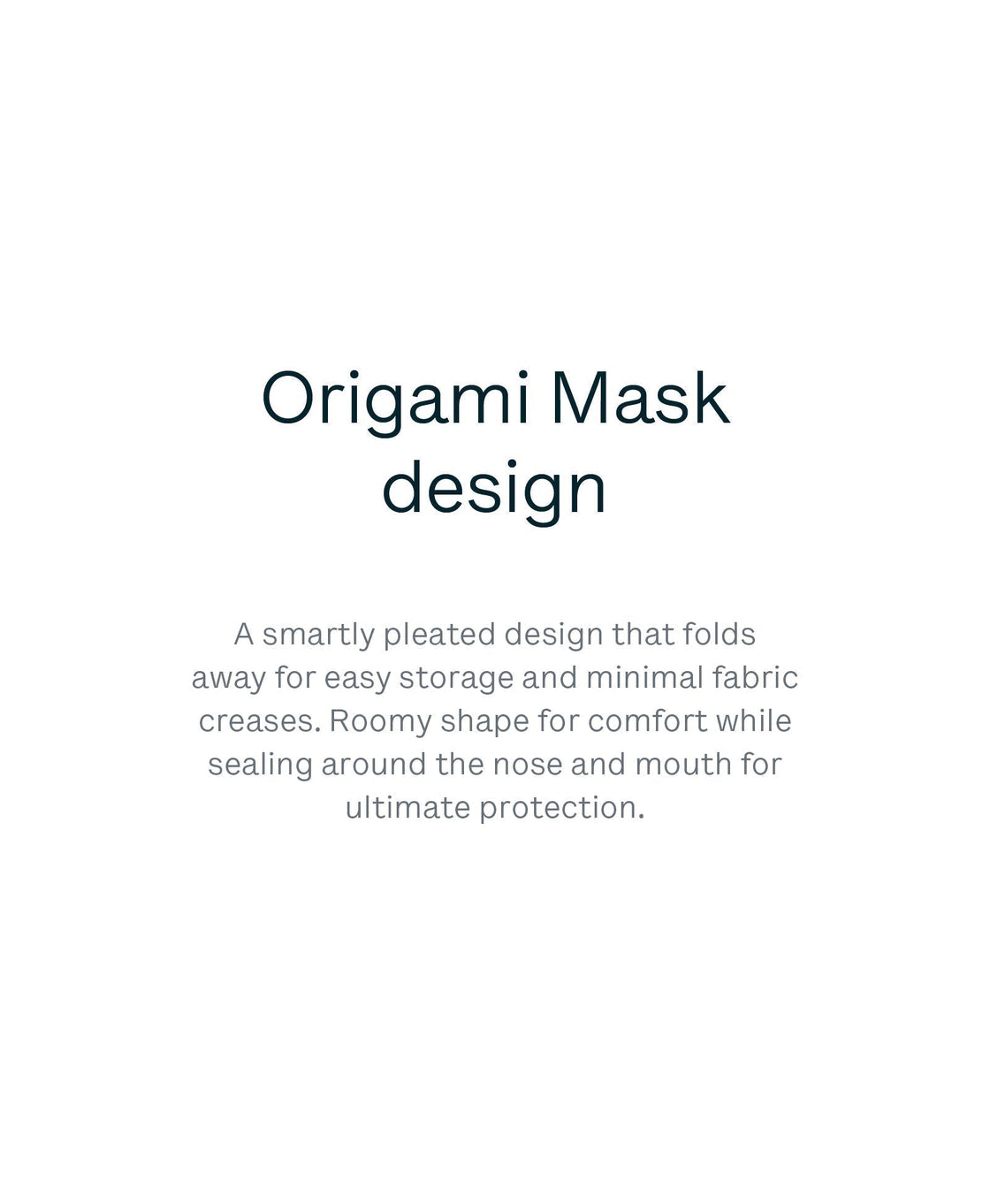 3 Origami Masks mask Caraa