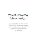 3 Universal Velvet Masks