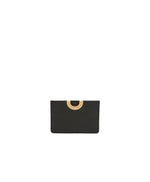 Leather Cardholder Bag Caraa in Black