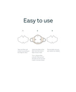 25 Fitted Mask Filters mask Caraa