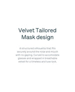 3 Tailored Velvet Masks mask Caraa